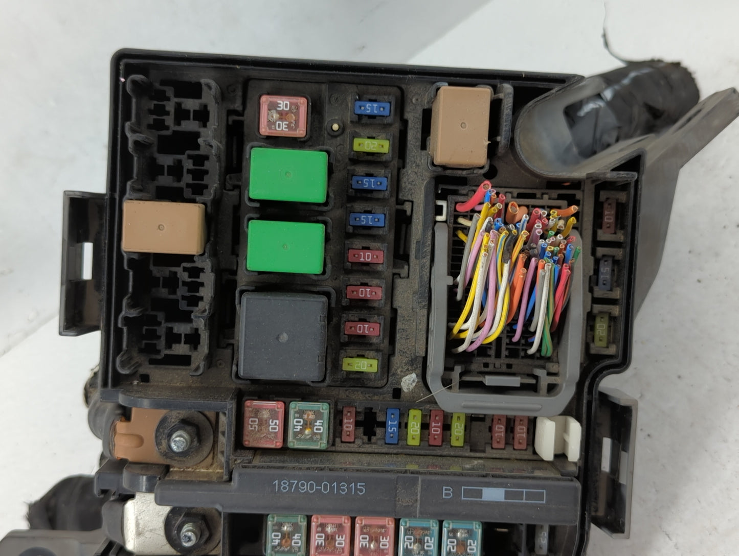 2016 Kia Optima Fusebox Fuse Box Panel Relay Module P/N:91254-4U181 Fits OEM Used Auto Parts - Oemusedautoparts1.com