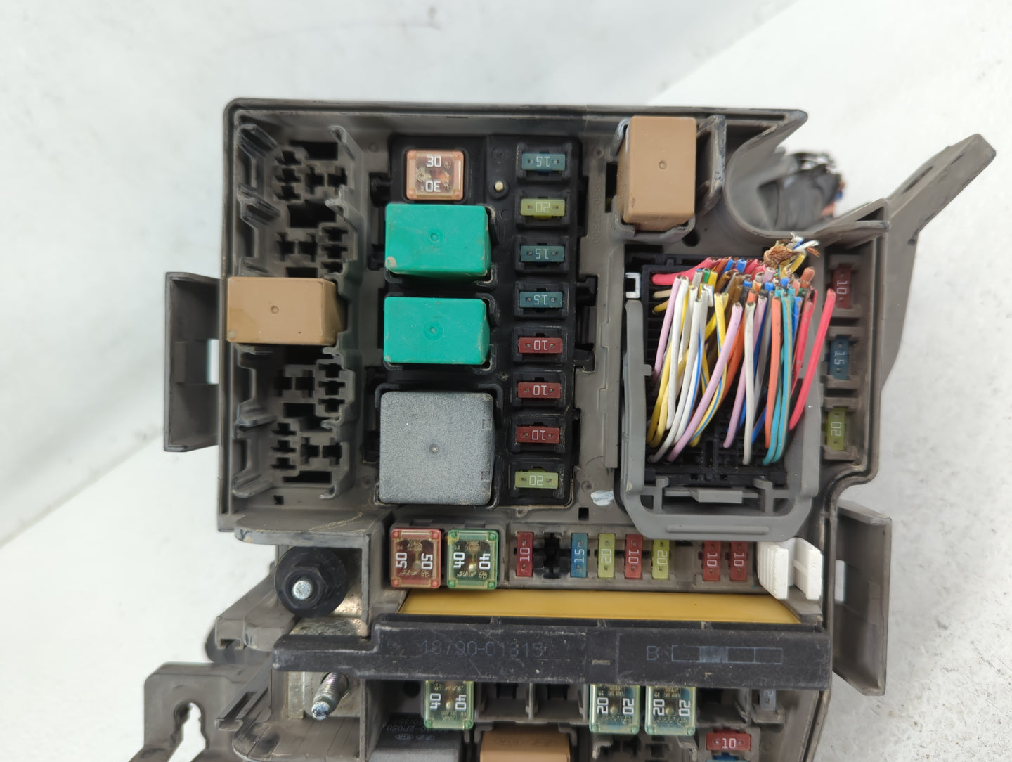 2016 Kia Optima Fusebox Fuse Box Panel Relay Module P/N:1410140589 91254-4U431 Fits OEM Used Auto Parts - Oemusedautoparts1.