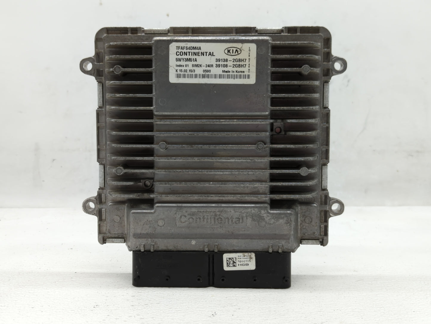 2014-2015 Kia Optima PCM Engine Control Computer ECU ECM PCU OEM P/N:39138-2GBH7 Fits Fits 2014 2015 OEM Used Auto Parts - O