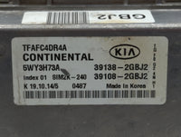2015 Kia Optima PCM Engine Control Computer ECU ECM PCU OEM P/N:39138-2GBJ2 Fits OEM Used Auto Parts - Oemusedautoparts1.com
