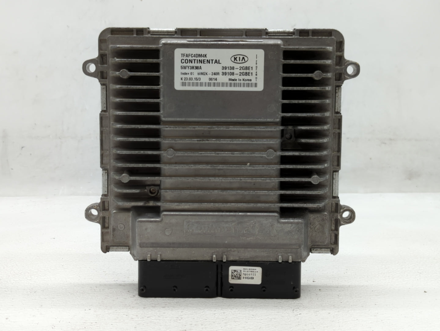 2014-2015 Kia Optima PCM Engine Control Computer ECU ECM PCU OEM P/N:39138-2GBH1 39138-2GBE1, 5WY3K98A Fits Fits 2014 2015 O