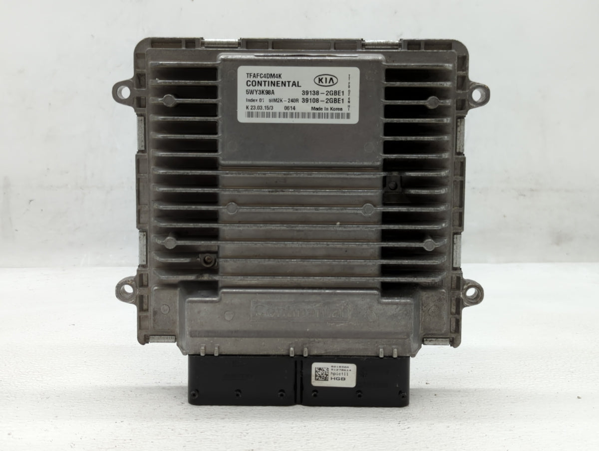 2014-2015 Kia Optima PCM Engine Control Computer ECU ECM PCU OEM P/N:39138-2GBH1 39138-2GBE1, 5WY3K98A, 39108-2GBE1 Fits 201