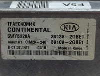 2014-2015 Kia Optima PCM Engine Control Computer ECU ECM PCU OEM P/N:39108-2GBE1 39138-2GBE1 Fits Fits 2014 2015 OEM Used Au