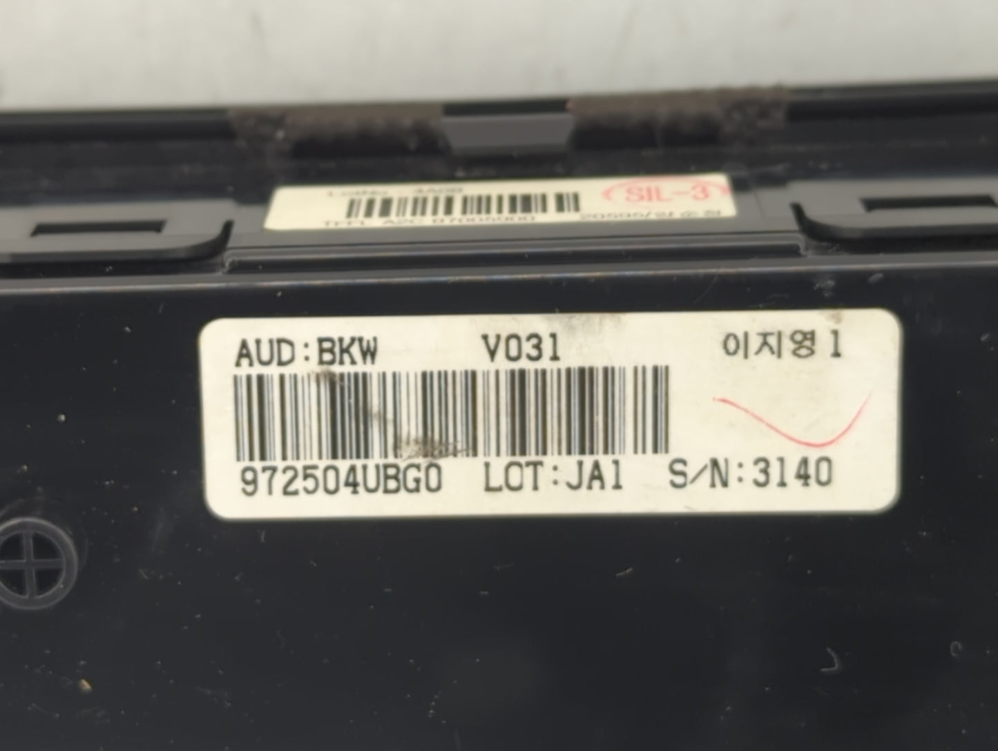 2014-2016 Kia Optima Climate Control Module Temperature AC/Heater Replacement P/N:972504UBG0 972504UCF0 Fits Fits 2014 2015 