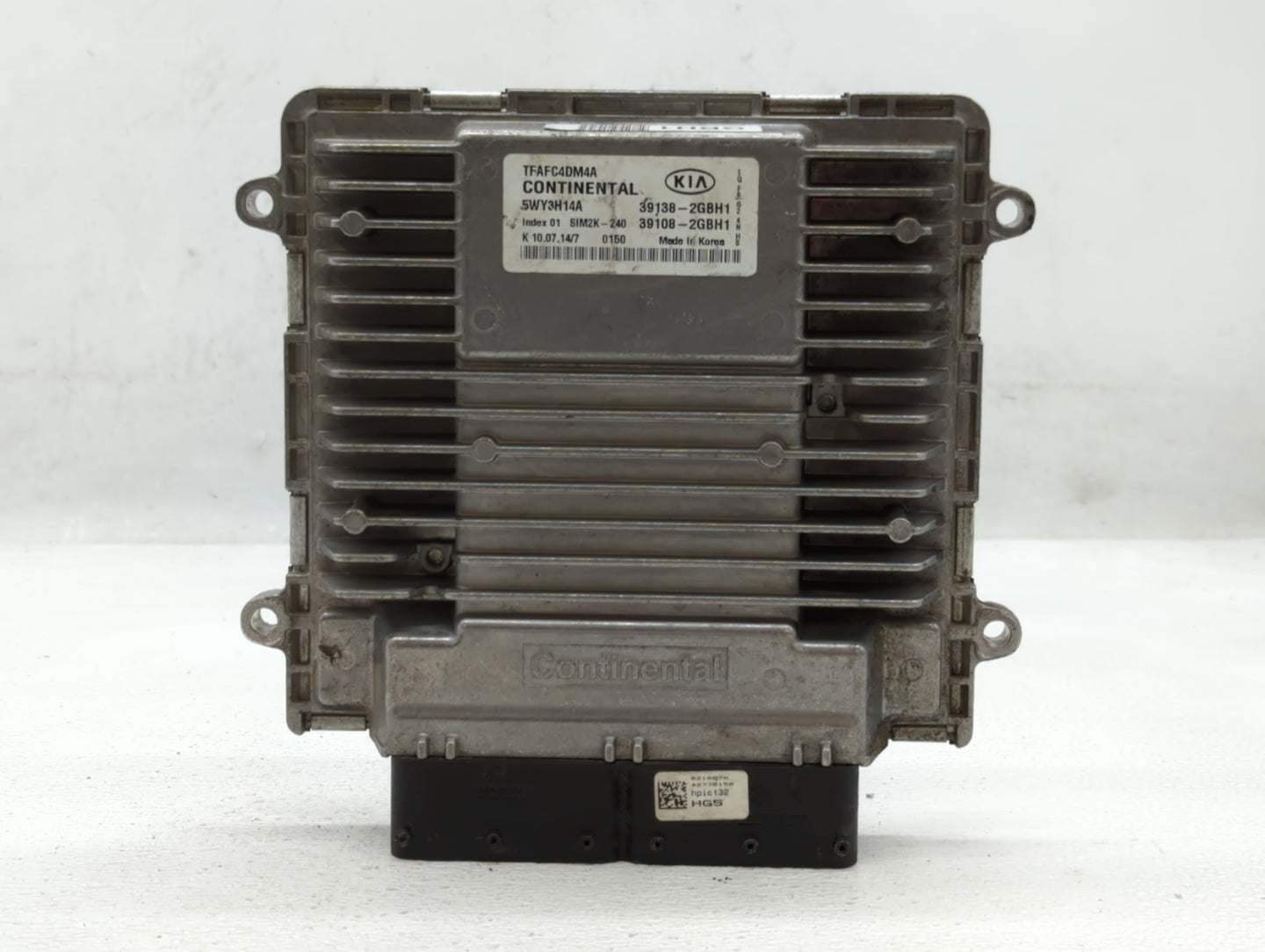 2015 Kia Optima PCM Engine Control Computer ECU ECM PCU OEM P/N:39138-2GBH1 821807A Fits OEM Used Auto Parts - Oemusedautopa