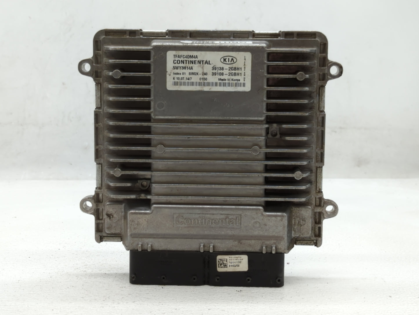 2015 Kia Optima PCM Engine Control Computer ECU ECM PCU OEM P/N:39138-2GBH1 821807A Fits OEM Used Auto Parts - Oemusedautopa