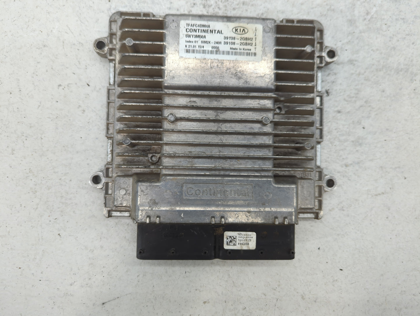 2014-2015 Kia Optima PCM Engine Control Computer ECU ECM PCU OEM P/N:39108-2GBH2 39138-2GBH2 Fits Fits 2014 2015 OEM Used Au
