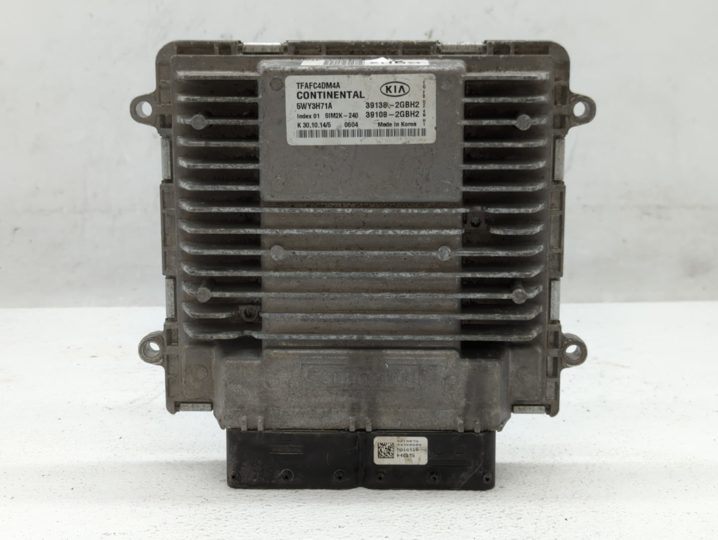 2014-2015 Kia Optima PCM Engine Control Computer ECU ECM PCU OEM P/N:39138-2GBH2 Fits Fits 2014 2015 OEM Used Auto Parts - O