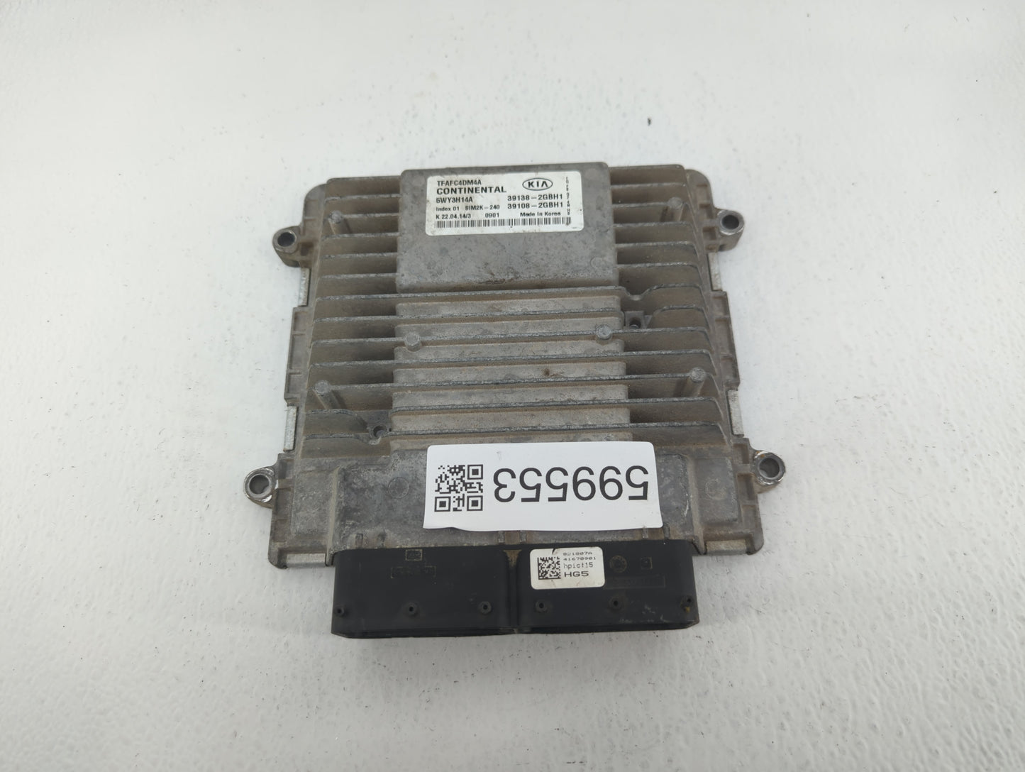 2015 Kia Optima PCM Engine Control Computer ECU ECM PCU OEM P/N:39138-2GBH1 Fits OEM Used Auto Parts - Oemusedautoparts1.com
