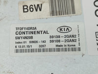 2015-2016 Kia Optima PCM Engine Control Computer ECU ECM PCU OEM P/N:39138-2GAN2 Fits Fits 2015 2016 OEM Used Auto Parts - O