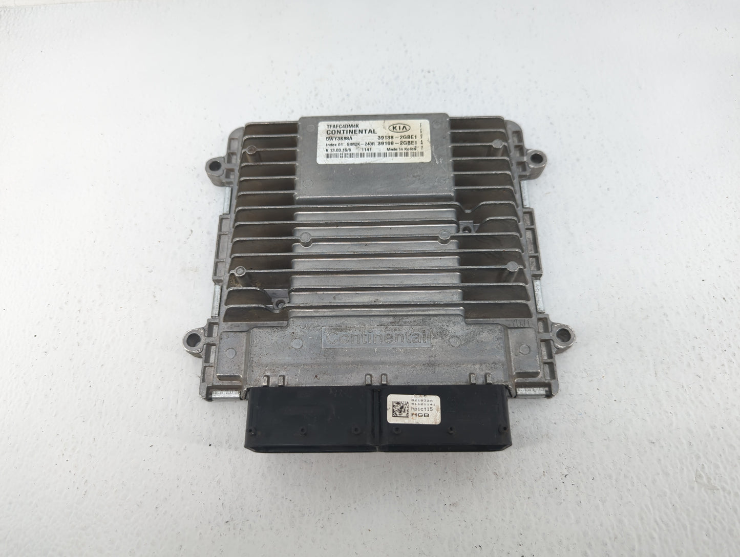 2014-2015 Kia Optima PCM Engine Control Computer ECU ECM PCU OEM P/N:39138-2GBE1 Fits Fits 2014 2015 OEM Used Auto Parts - O