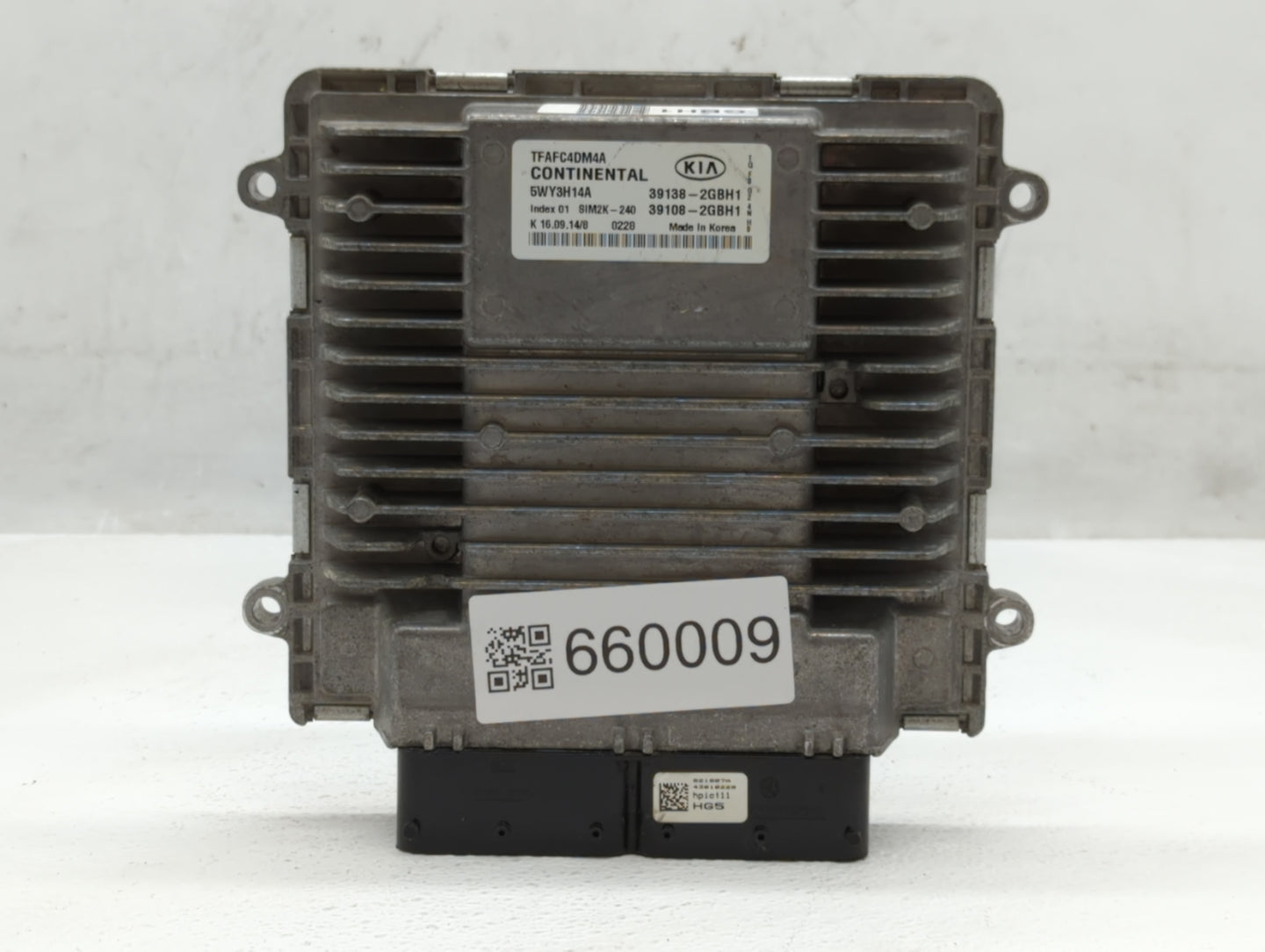 2014-2015 Kia Optima PCM Engine Control Computer ECU ECM PCU OEM P/N:39138-2GBH1 39108-2GBH2, 39138-2GBH2 Fits Fits 2014 201