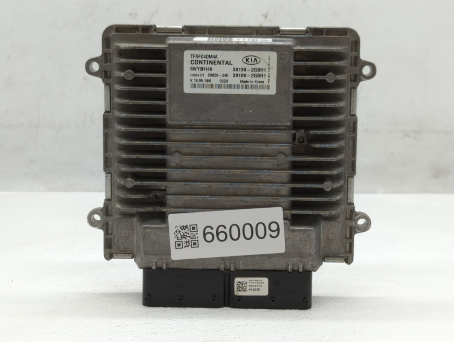 2014-2015 Kia Optima PCM Engine Control Computer ECU ECM PCU OEM P/N:39138-2GBH1 39108-2GBH2, 39138-2GBH2 Fits Fits 2014 201