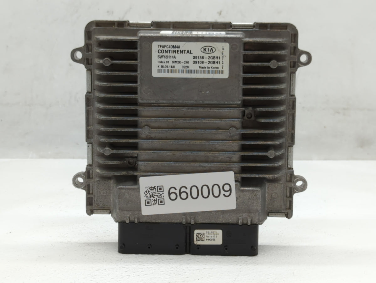 2014-2015 Kia Optima PCM Engine Control Computer ECU ECM PCU OEM P/N:39138-2GBH1 39108-2GBH2, 39138-2GBH2 Fits 2014 2015 OEM