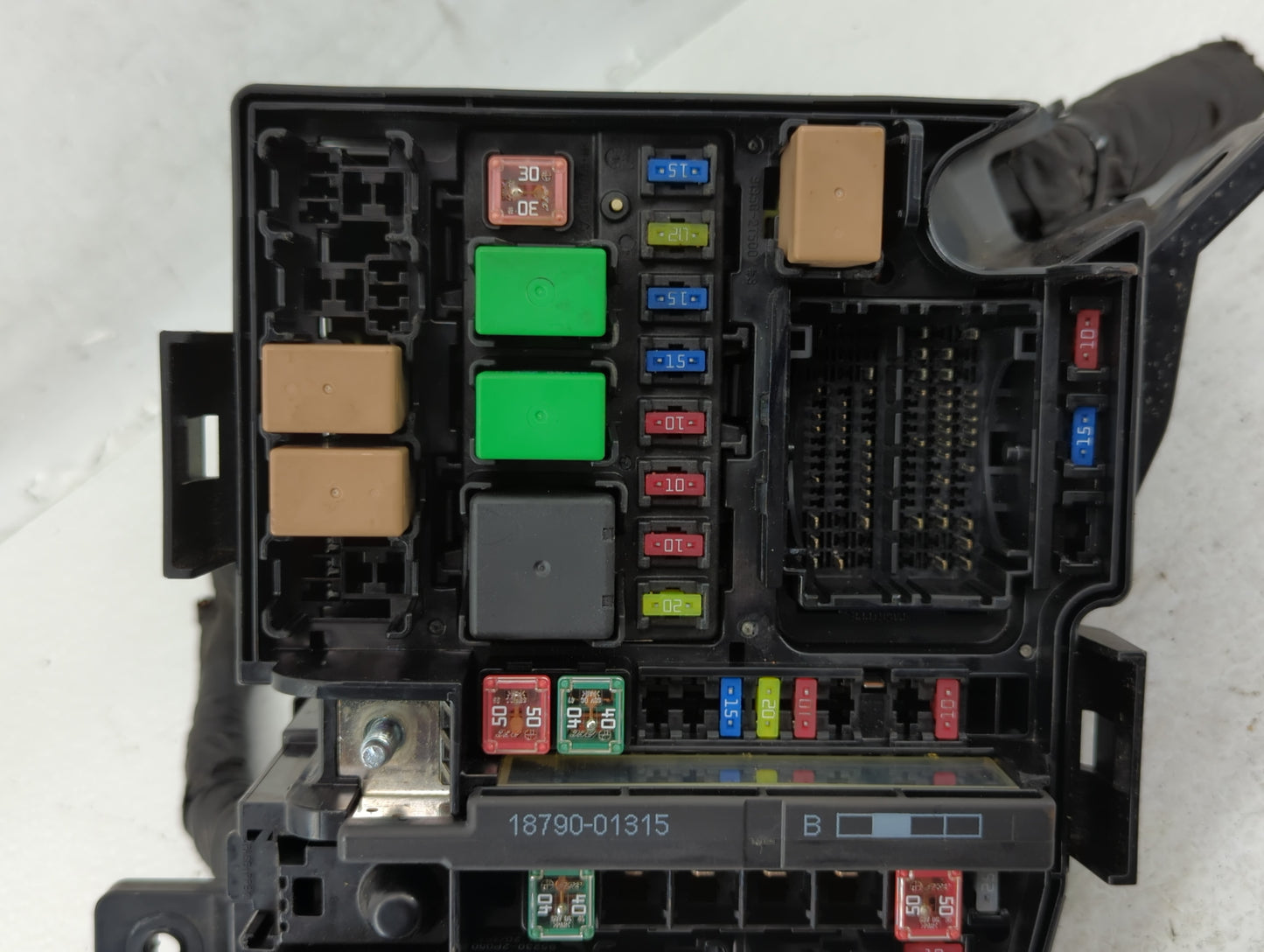2015 Kia Optima Fusebox Fuse Box Panel Relay Module P/N:91955-2T730QQK 91955-2T730 Fits OEM Used Auto Parts - Oemusedautopar
