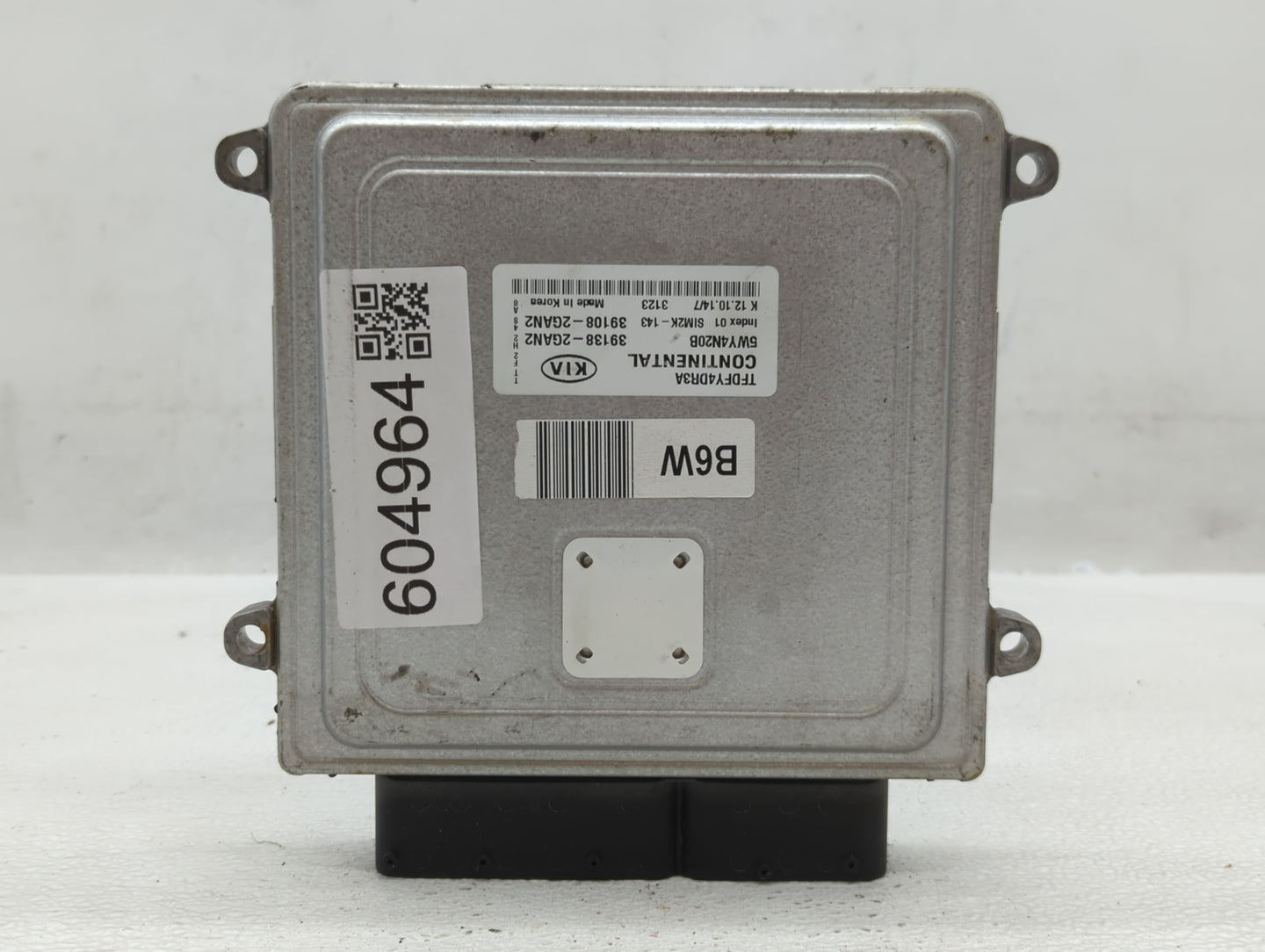 2015-2016 Kia Optima PCM Engine Control Computer ECU ECM PCU OEM P/N:39138-2GAN2 Fits Fits 2015 2016 OEM Used Auto Parts - O