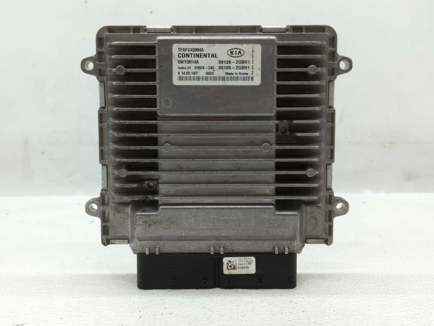 2014-2015 Kia Optima PCM Engine Control Computer ECU ECM PCU OEM P/N:39138-2GBH1 39108-2GBH2, 39138-2GBH2 Fits Fits 2014 201
