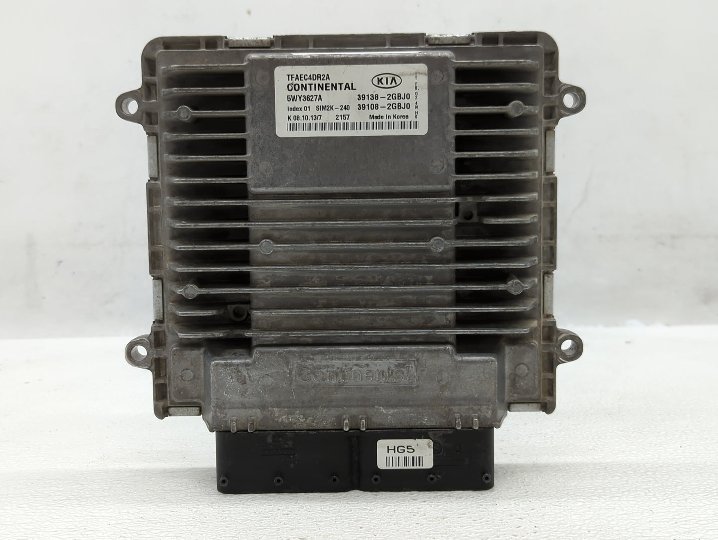 2014-2015 Kia Optima PCM Engine Control Computer ECU ECM PCU OEM P/N:39108-2GBJ0 39138-2GBJ0 Fits Fits 2014 2015 OEM Used Au