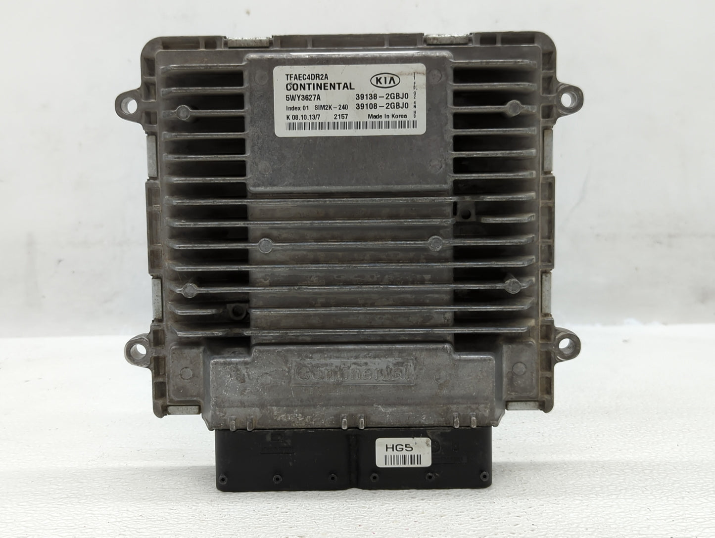 2014-2015 Kia Optima PCM Engine Control Computer ECU ECM PCU OEM P/N:39108-2GBJ0 39138-2GBJ0 Fits Fits 2014 2015 OEM Used Au