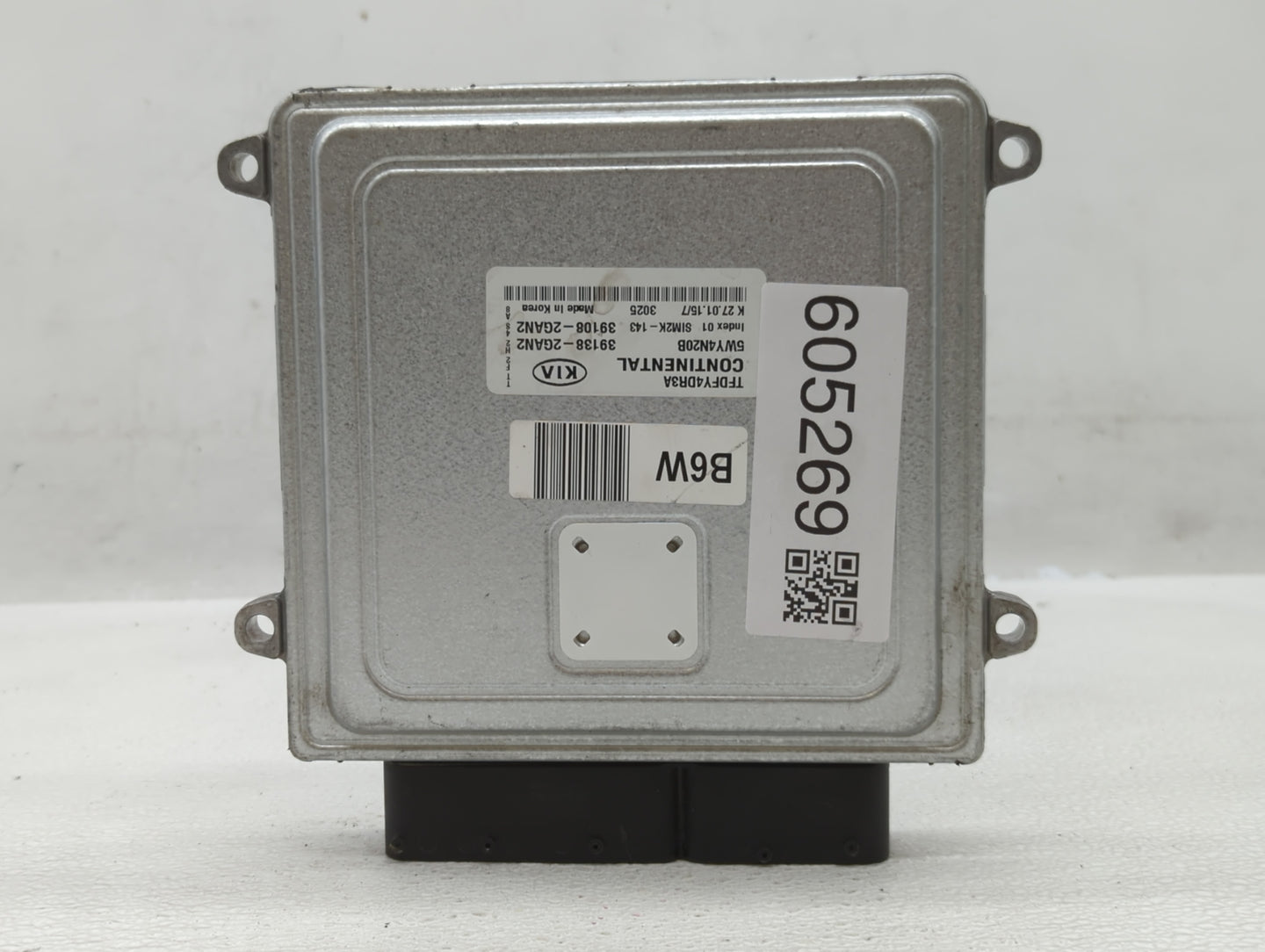 2015-2016 Kia Optima PCM Engine Control Computer ECU ECM PCU OEM P/N:39108-2GAN2 39138-2GAN2 Fits Fits 2015 2016 OEM Used Au