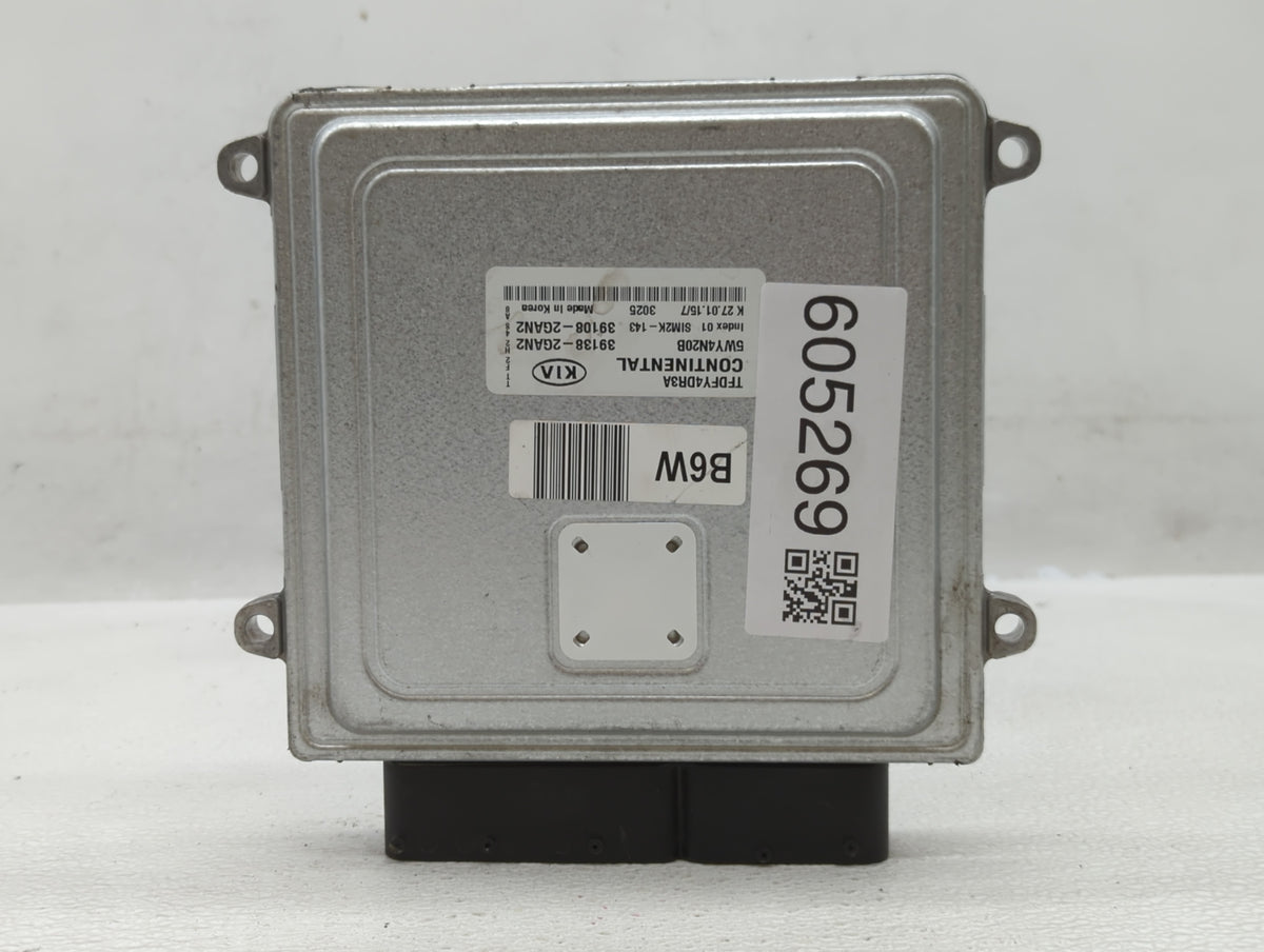 2015-2016 Kia Optima PCM Engine Control Computer ECU ECM PCU OEM P/N:39108-2GAN2 39138-2GAN2 Fits 2015 2016 OEM Used Auto Pa