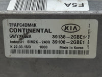 2014-2015 Kia Optima PCM Engine Control Computer ECU ECM PCU OEM P/N:39108-2GBE1 39138-2GBE1 Fits Fits 2014 2015 OEM Used Au
