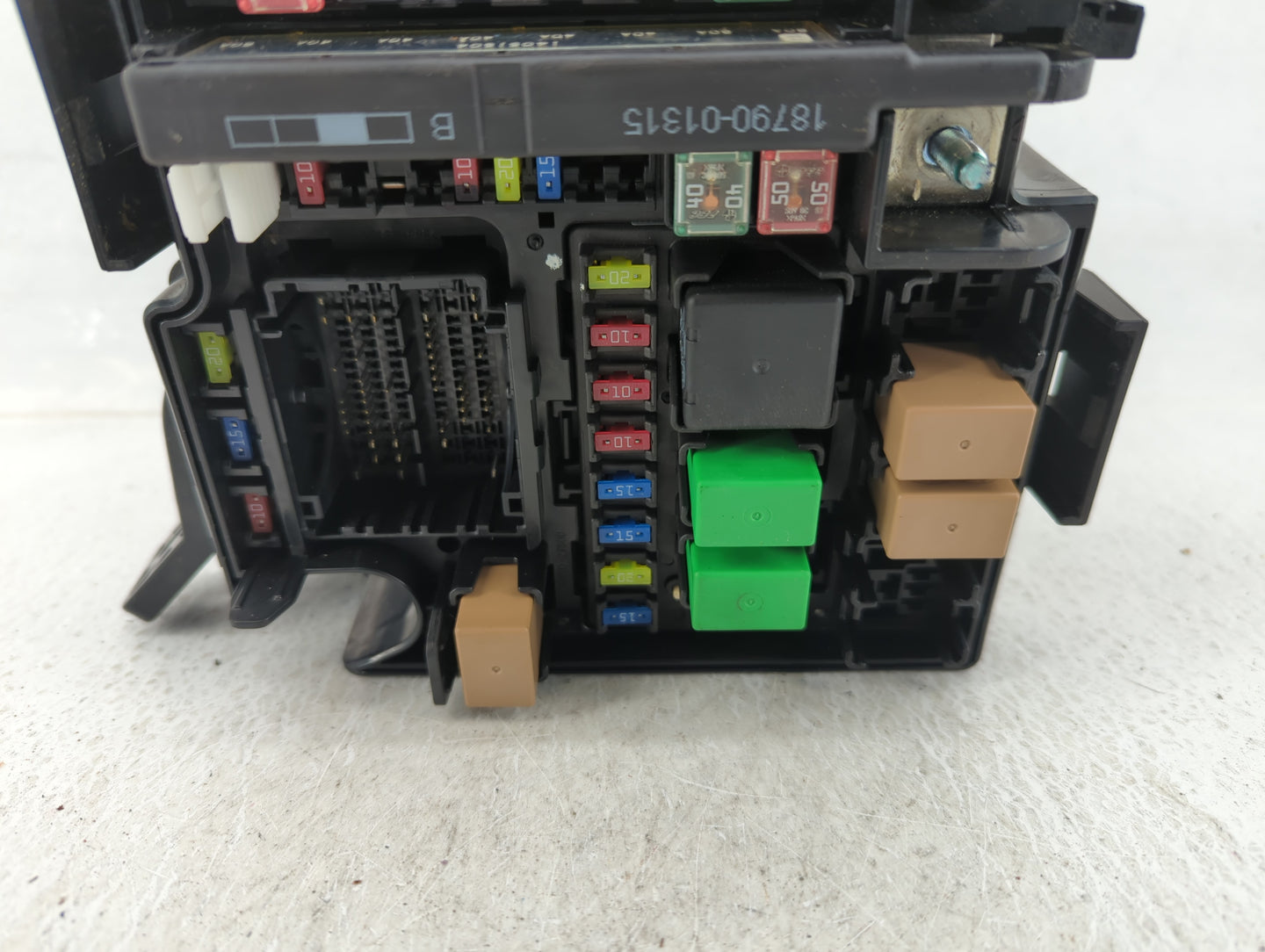 2014-2015 Kia Optima Fusebox Fuse Box Panel Relay Module P/N:91955-2T730QQK 91955-2T730 Fits Fits 2014 2015 OEM Used Auto Pa