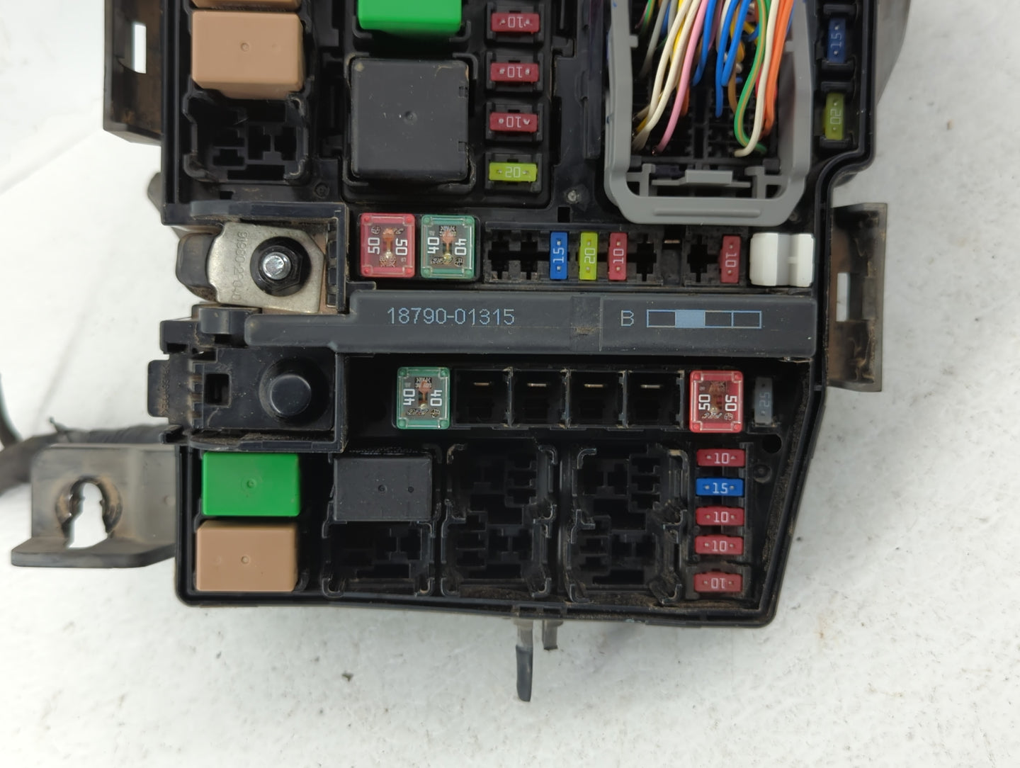 2014-2015 Kia Optima Fusebox Fuse Box Panel Relay Module P/N:91955-2T730QQK Fits Fits 2014 2015 OEM Used Auto Parts - Oemuse