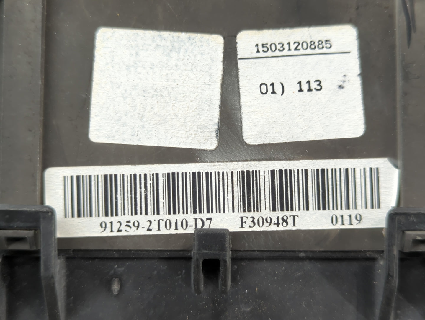 2014-2015 Kia Optima Fusebox Fuse Box Panel Relay Module P/N:91259-2T010 D7 1503190014, 91259-2T010 Fits Fits 2014 2015 OEM 