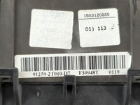 2014-2015 Kia Optima Fusebox Fuse Box Panel Relay Module P/N:91259-2T010 D7 1503190014, 91259-2T010 Fits Fits 2014 2015 OEM 