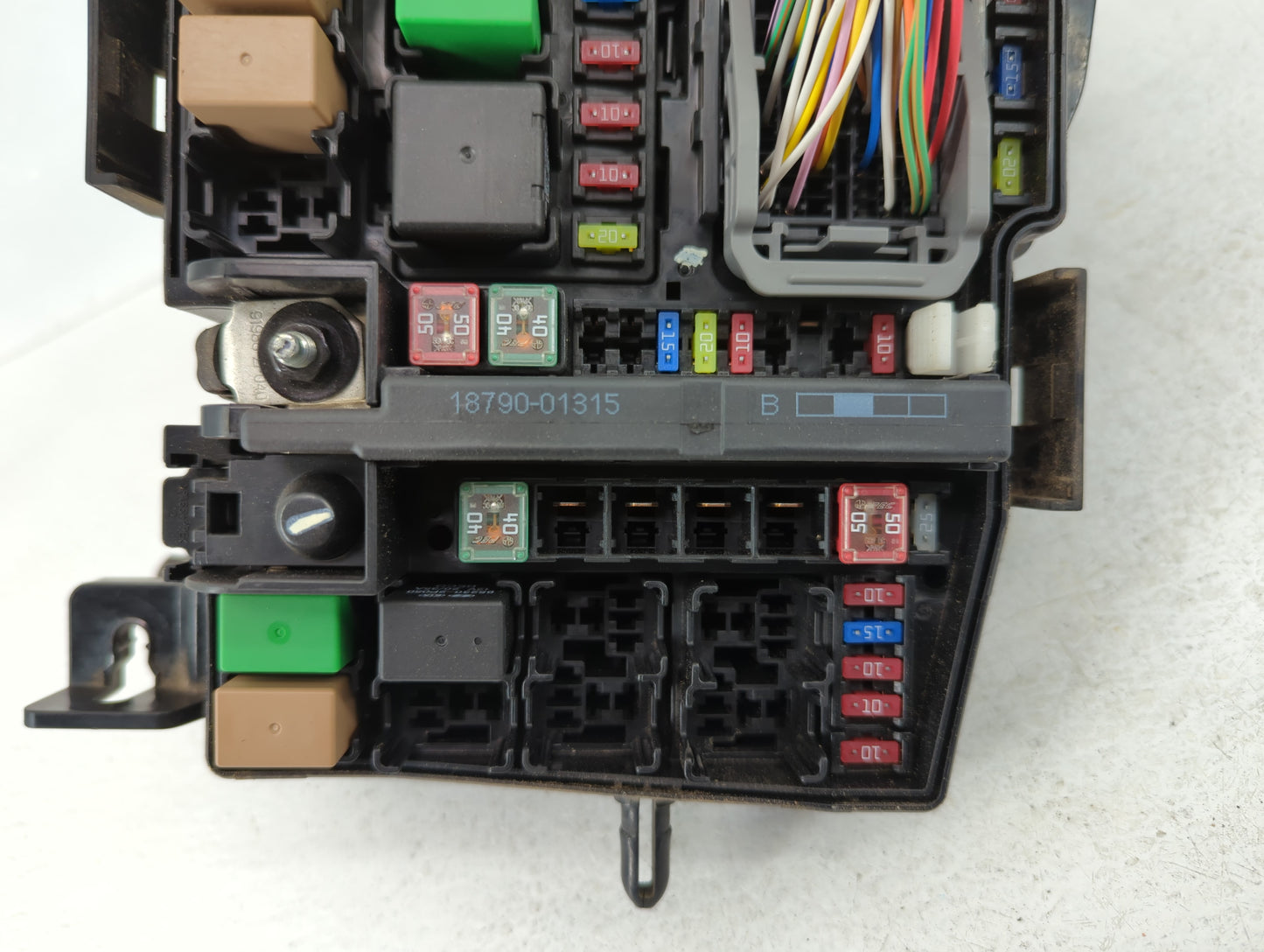 2014-2015 Kia Optima Fusebox Fuse Box Panel Relay Module P/N:1503190014 91259-2T010 Fits Fits 2014 2015 OEM Used Auto Parts 