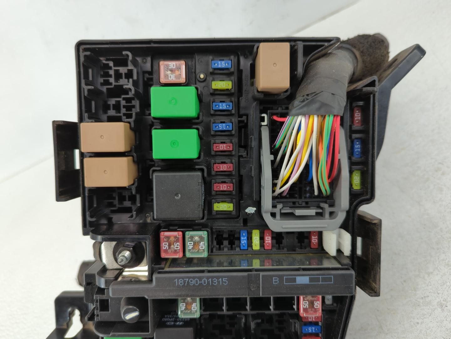 2014-2015 Kia Optima Fusebox Fuse Box Panel Relay Module P/N:1503190014 91259-2T010 Fits Fits 2014 2015 OEM Used Auto Parts 