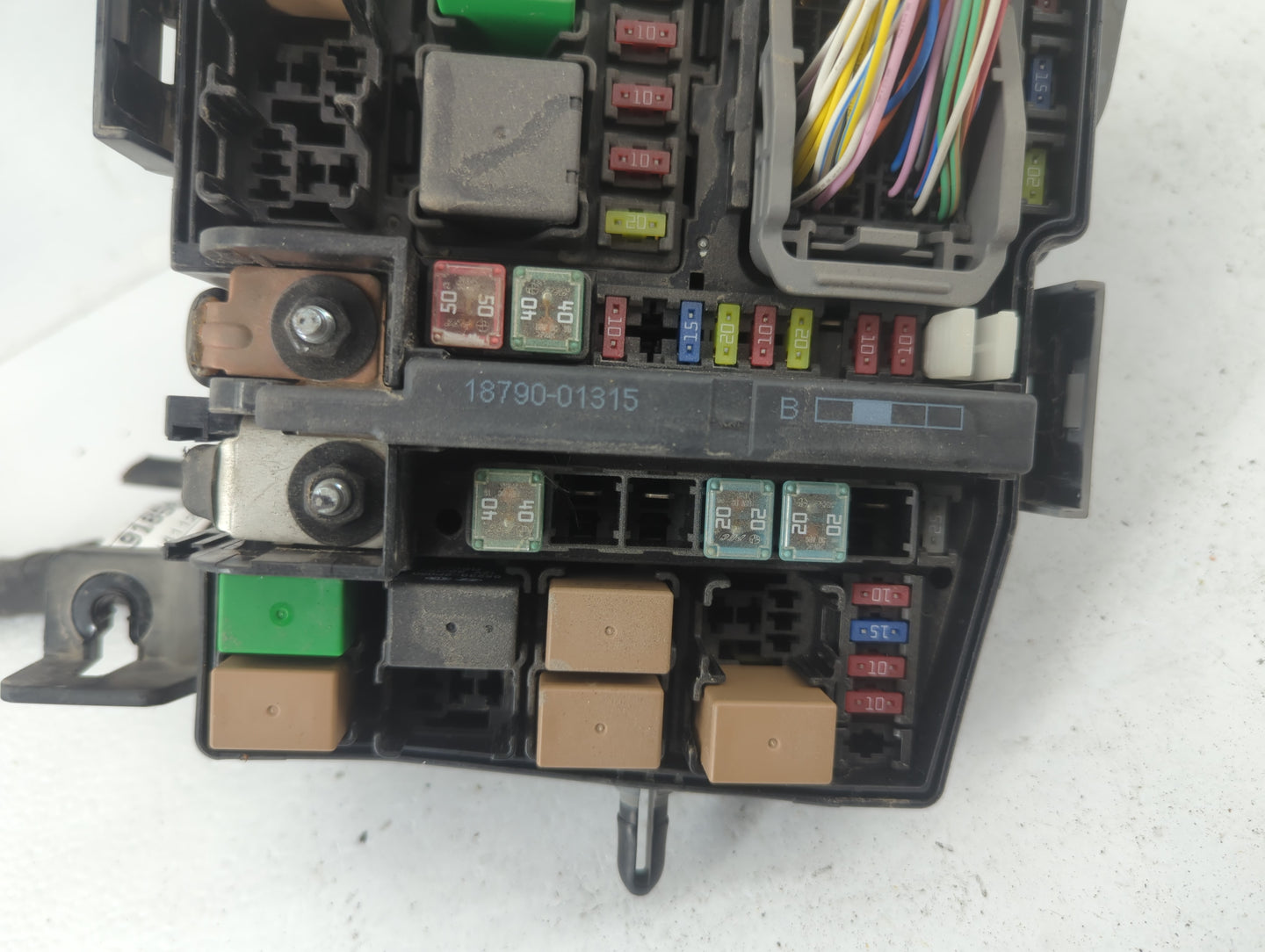 2016 Kia Optima Fusebox Fuse Box Panel Relay Module P/N:91254-4U411 Fits OEM Used Auto Parts - Oemusedautoparts1.com