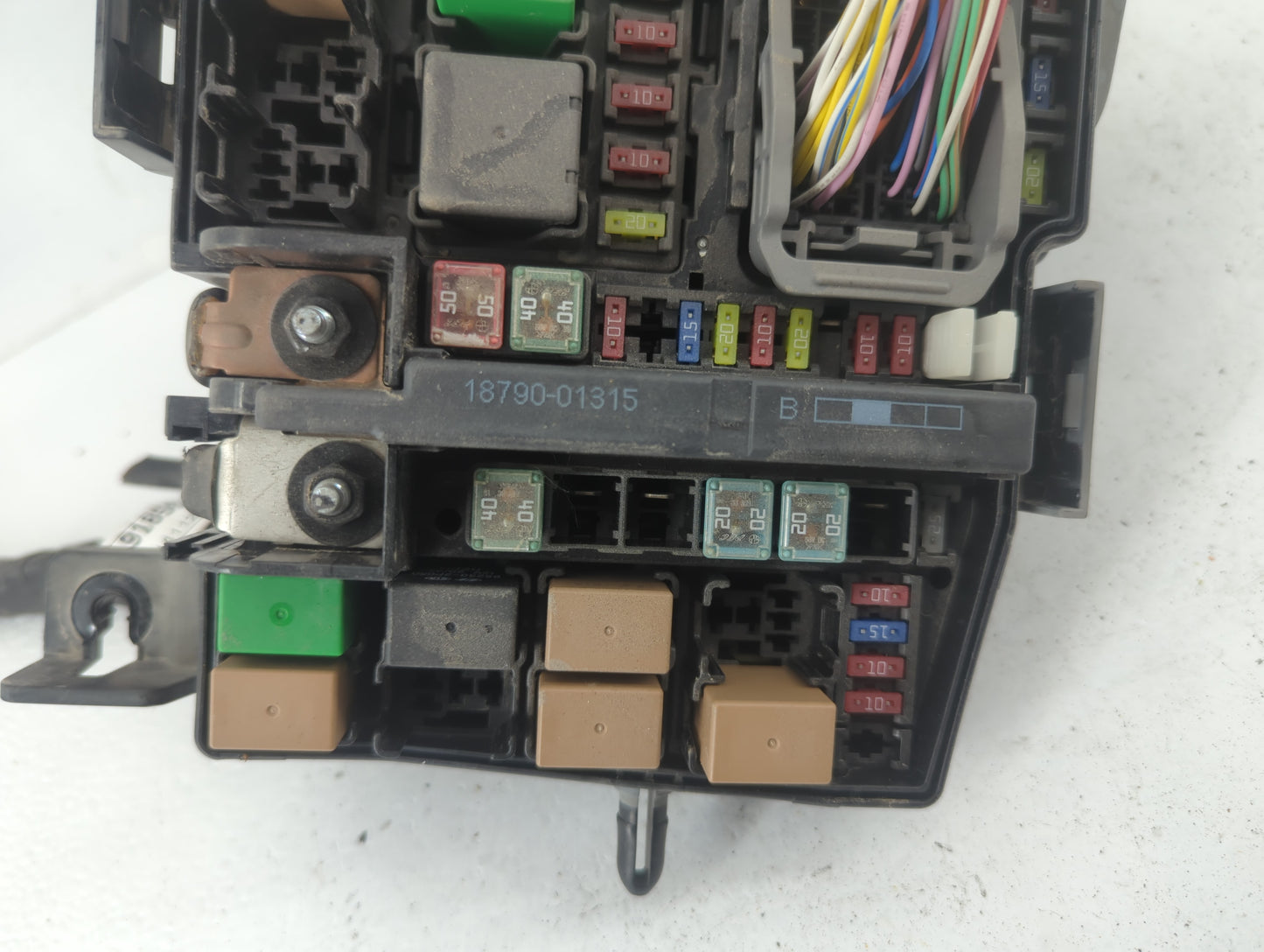2016 Kia Optima Fusebox Fuse Box Panel Relay Module P/N:91254-4U411 Fits OEM Used Auto Parts - Oemusedautoparts1.com