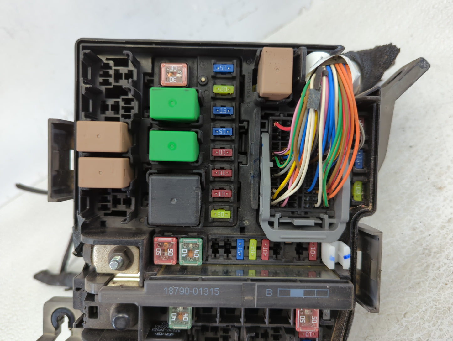 2014-2015 Kia Optima Fusebox Fuse Box Panel Relay Module P/N:91955-2T730 VS912504C860QA, MG666080 Fits Fits 2014 2015 OEM Us