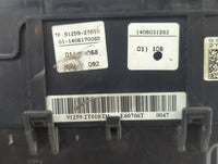2014-2015 Kia Optima Fusebox Fuse Box Panel Relay Module P/N:91259-2T010-D1 91259-2T010 Fits Fits 2014 2015 OEM Used Auto Pa