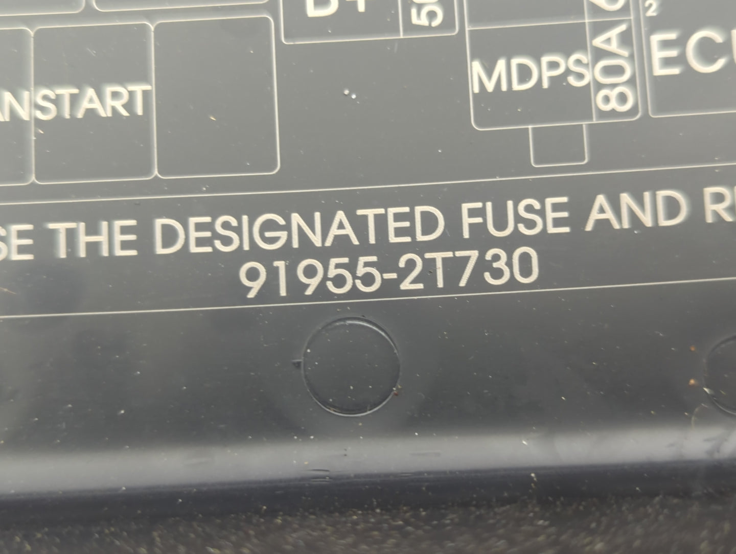 2014-2015 Kia Optima Fusebox Fuse Box Panel Relay Module P/N:91955-2T730 VS912504C860QA, MG666080 Fits Fits 2014 2015 OEM Us