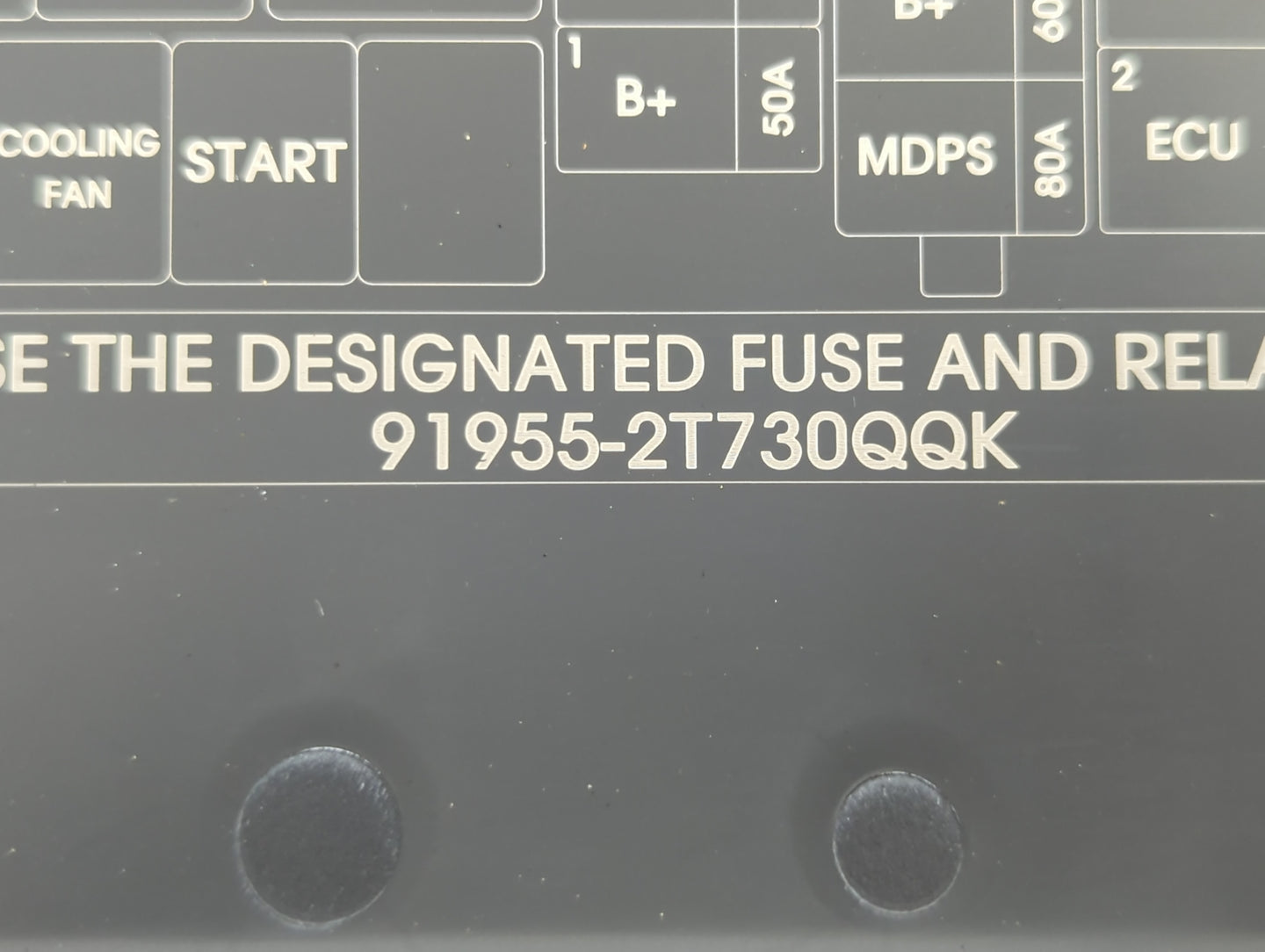 2014-2015 Kia Optima Fusebox Fuse Box Panel Relay Module P/N:91955-2T730 VS912504C860QA, MG666080 Fits Fits 2014 2015 OEM Us