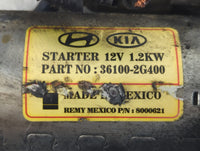 2014-2015 Kia Optima Car Starter Motor Solenoid OEM P/N:8000621 36100-2G400 Fits Fits 2014 2015 2016 OEM Used Auto Parts - O