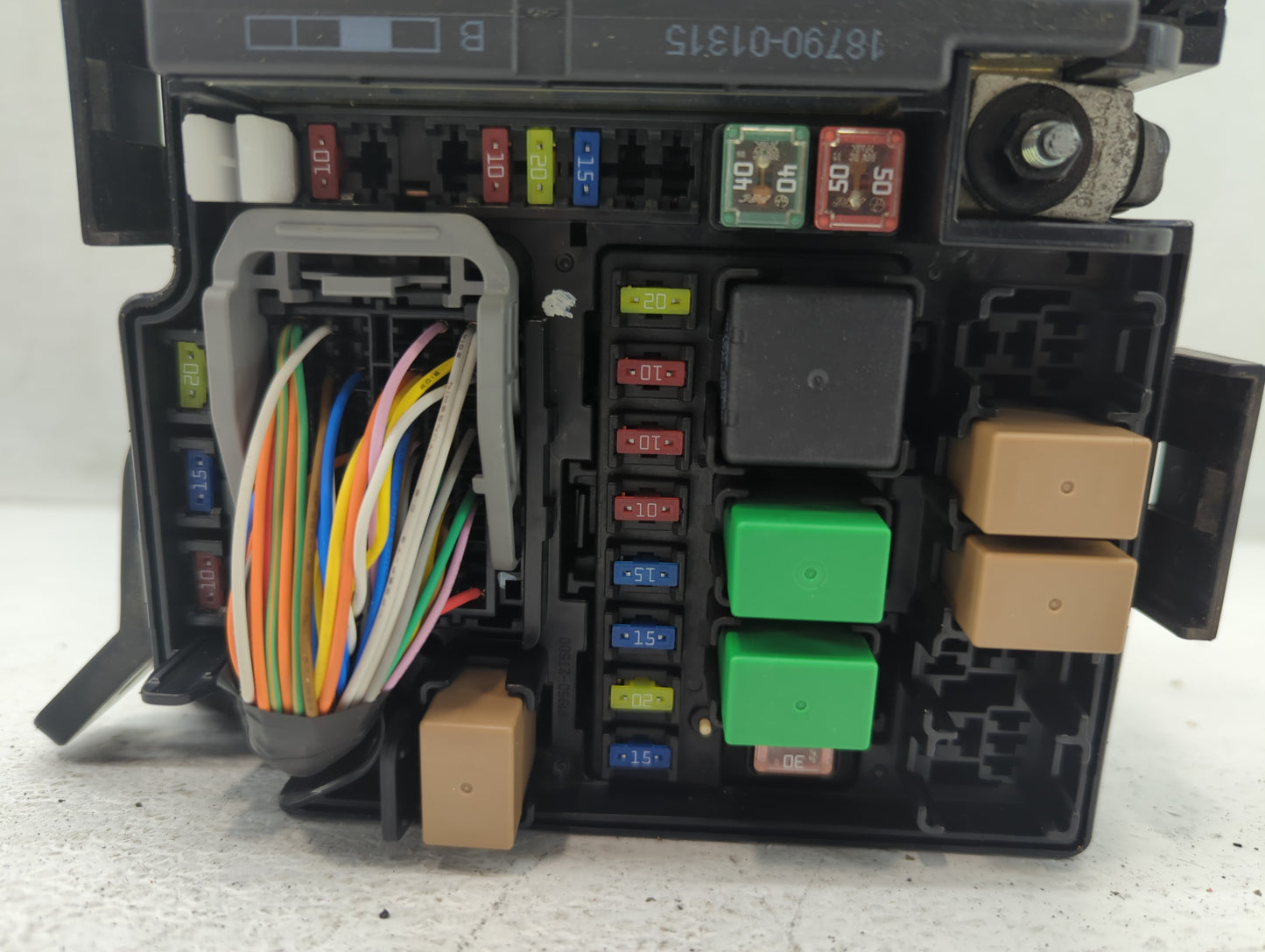 2014-2015 Kia Optima Fusebox Fuse Box Panel Relay Module P/N:91259 2T010 Fits Fits 2014 2015 OEM Used Auto Parts - Oemusedau