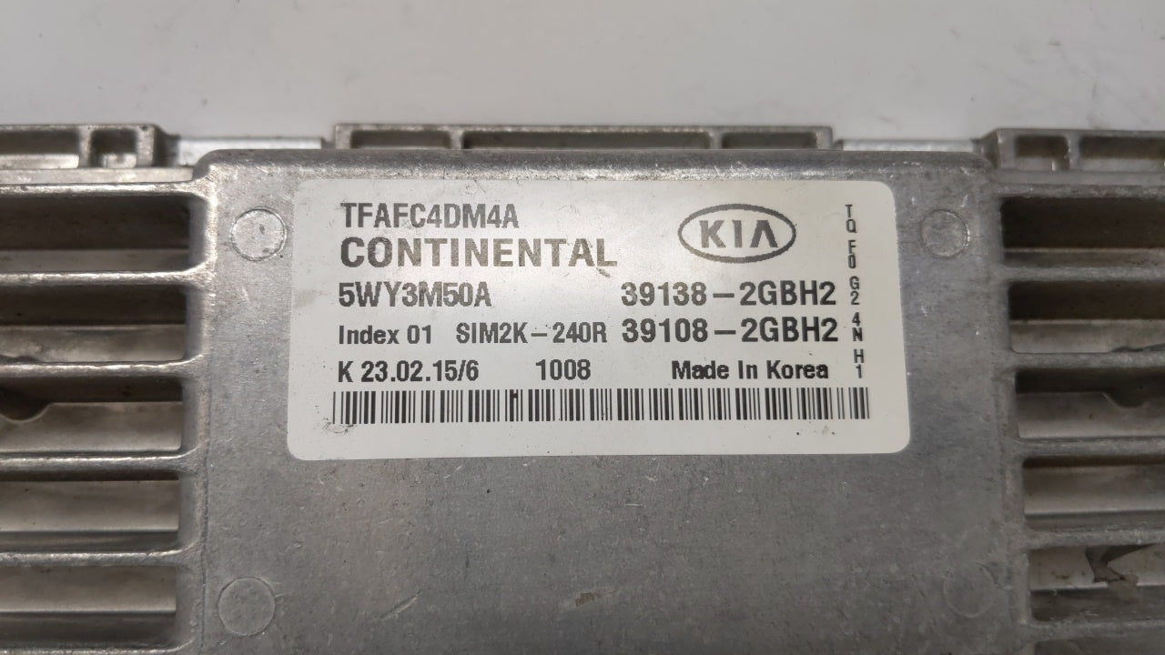 2015 Kia Optima PCM Engine Control Computer ECU ECM PCU OEM P/N:39108-2GBH2 39138-2GBH2 Fits OEM Used Auto Parts - Oemusedau
