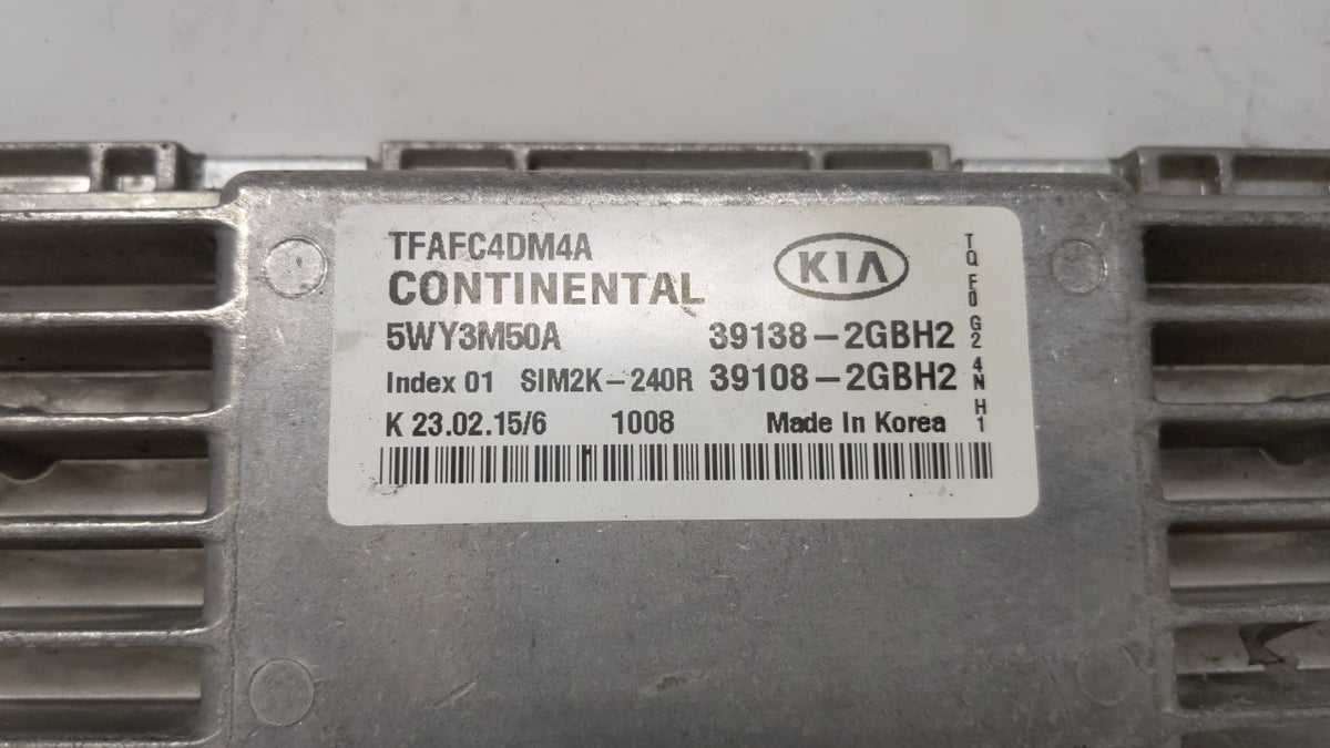 2015 Kia Optima PCM Engine Control Computer ECU ECM PCU OEM P/N:39108-2GBH2 39138-2GBH2 OEM Used Auto Parts - Oemusedautopar