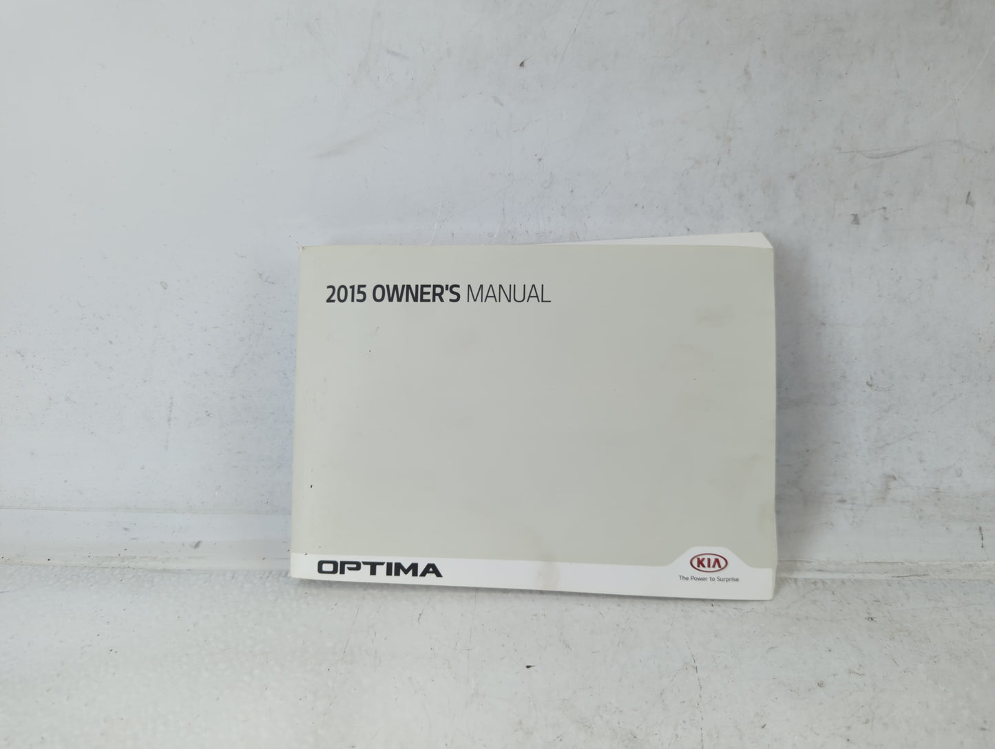 2015 Kia Optima Owners Manual Book Guide P/N:F2T0-EU4DF OEM Used Auto Parts - Oemusedautoparts1.com