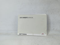 2015 Kia Optima Owners Manual Book Guide P/N:F2T0-EU4DF OEM Used Auto Parts - Oemusedautoparts1.com