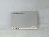 2015 Kia Optima Owners Manual Book Guide P/N:F4C0-EU53H OEM Used Auto Parts - Oemusedautoparts1.com