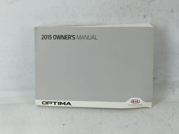 2015 Kia Optima Owners Manual Book Guide P/N:F4CO-EU541 OEM Used Auto Parts