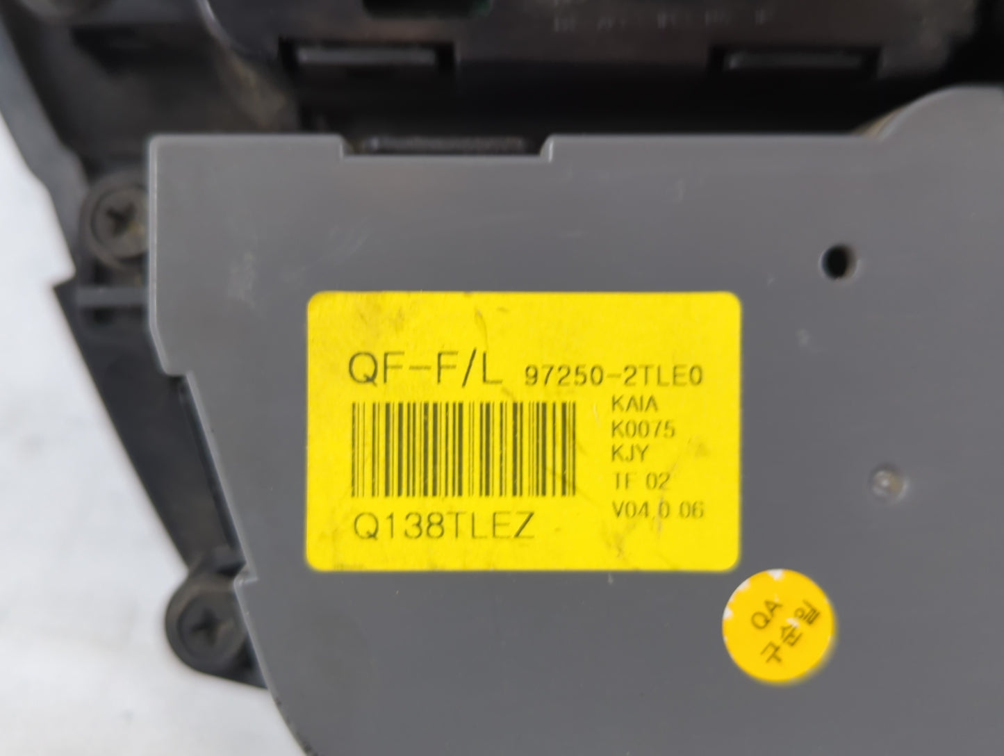 2014-2015 Kia Optima Climate Control Module Temperature AC/Heater Replacement P/N:97250-2TLE0 Fits Fits 2014 2015 OEM Used A