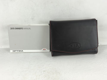 2015 Kia Optima Owners Manual Book Guide P/N:F4C0-EU56J OEM Used Auto Parts - Oemusedautoparts1.com