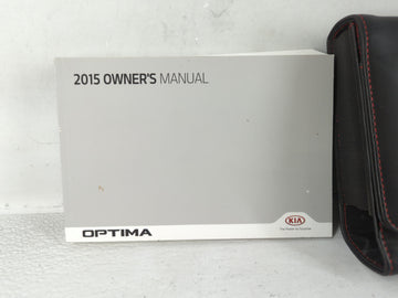 2015 Kia Optima Owners Manual Book Guide P/N:F4C0-EU56J OEM Used Auto Parts