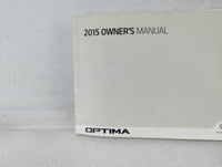 2015 Kia Optima Owners Manual Book Guide P/N:F2T0-EU4DF OEM Used Auto Parts - Oemusedautoparts1.com